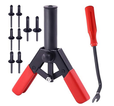 image Mardatt 42Pcs Plastic Rivet Gun Set