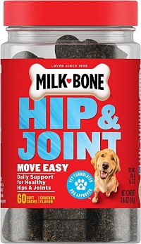 Milk-Bone Hip & Joint Dog Supplement, 60 Soft Chews