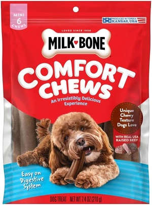 Milk-Bone® Mini Comfort Chews Made with Real USA Raised Beef