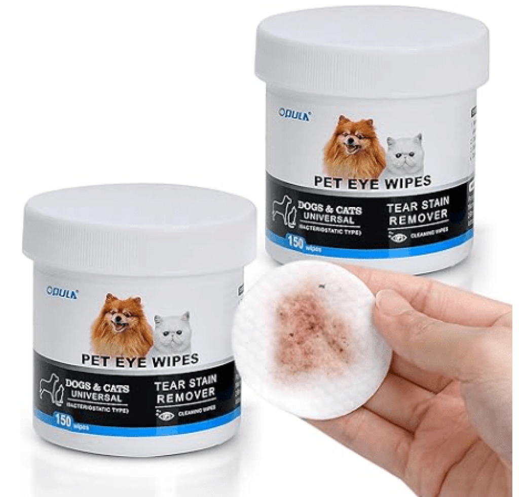300Pcs Dog Eye Wipes Biodegradable