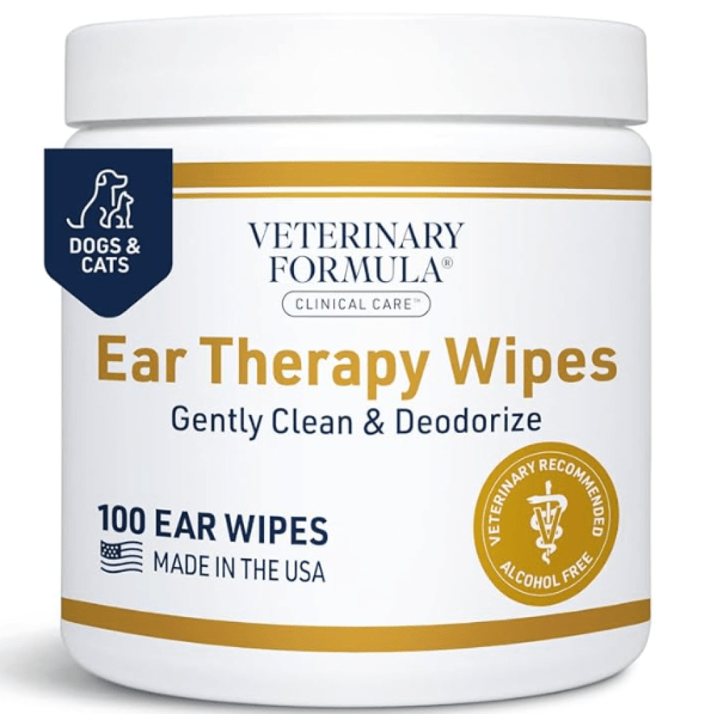 Veterinary Formula Clinical Care Ear Therapy Wipes