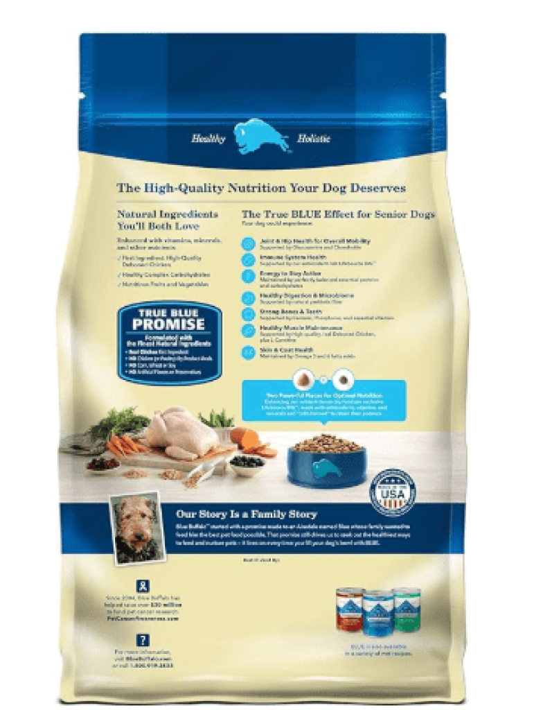 What should be the food for an old dog