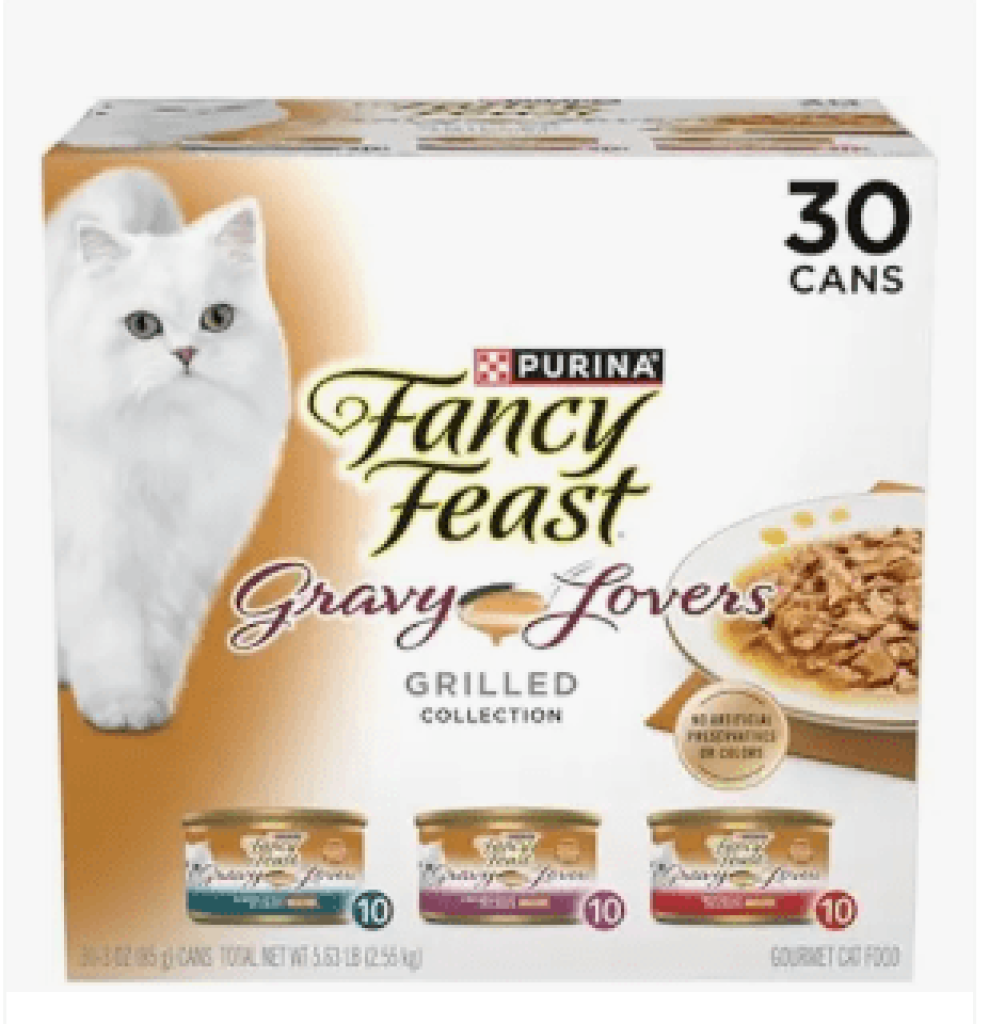 Purina Fancy Feast Gravy Lovers Poultry and Beef Grilled