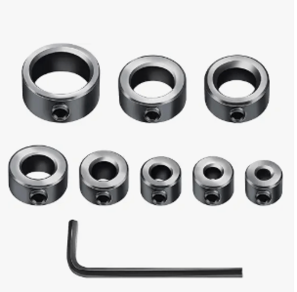 Depth Stop Drill Bit,Stop Collar Set Includes