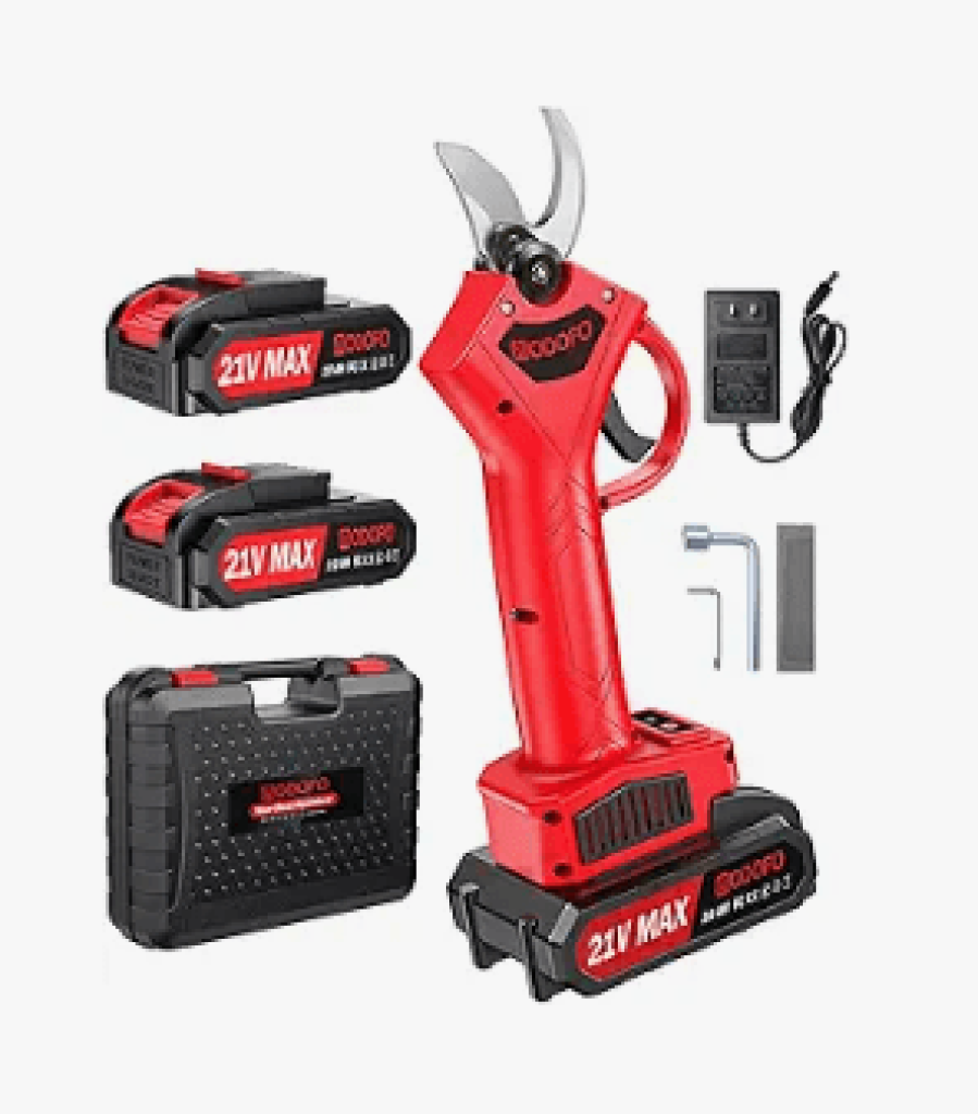 Electric Pruning Shears, Upgraded 1.4'' Cutting Diameter Powerful Brushless