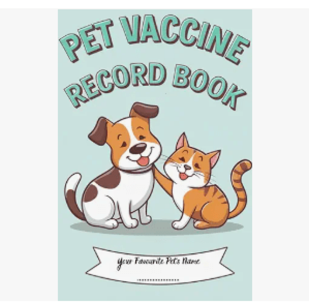 Pet Vaccine Record Book