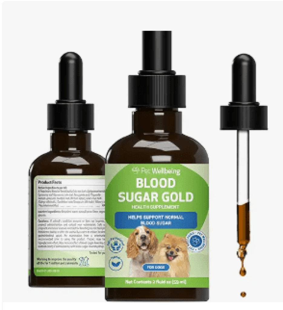 Pet Wellbeing Blood Sugar Gold Dogs - Holistic Blood Sugar Support