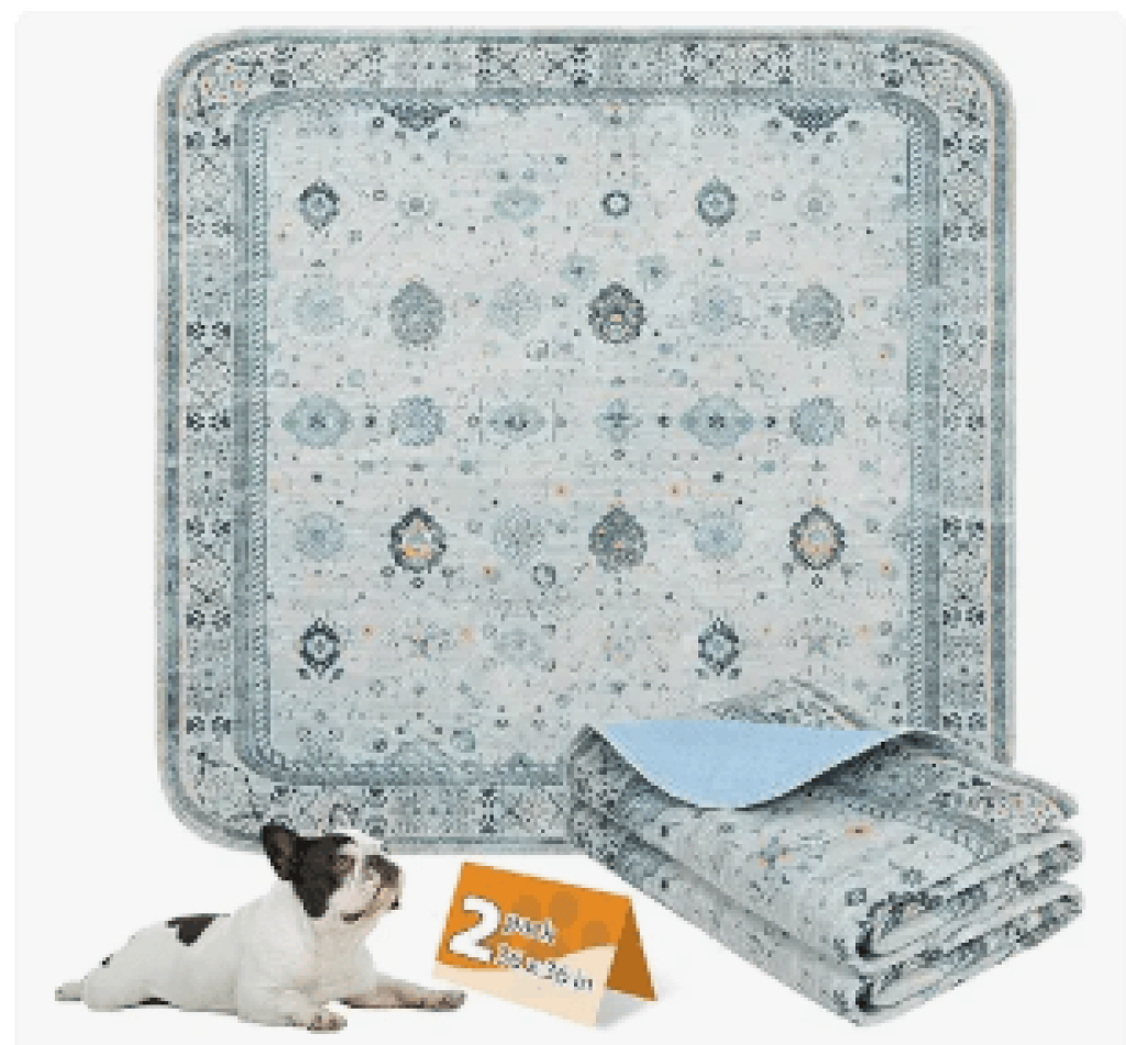 KOOLTAIL Washable Pee Pads for Dogs